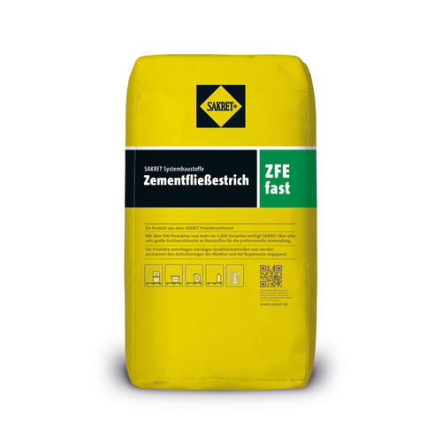 Produktbild | Zementfließestrich | ZFE fast