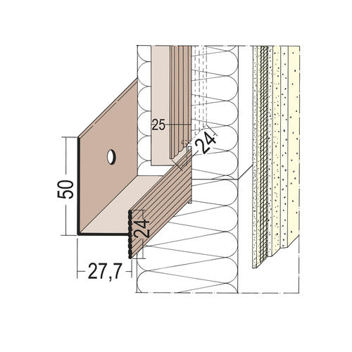 Produktbild | Halteleiste PVC HL