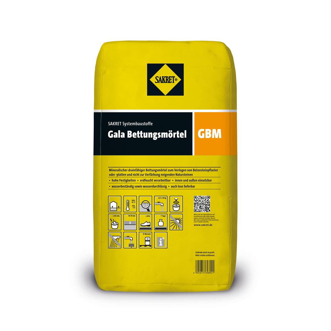 Produktbild | GALA Bettungsmörtel GBM