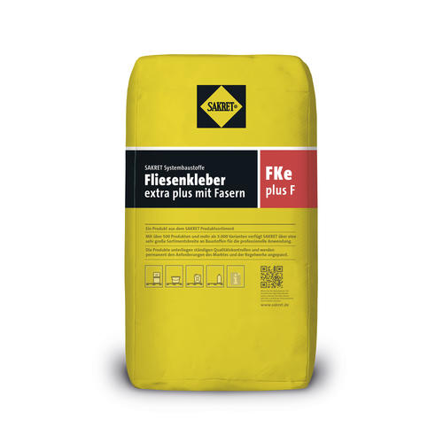 Produktbild | Fliesenkleber extra plus mit Fasern Fke plus F