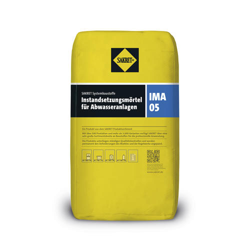 Produktbild | Instandsetzungsmörtel für Abwasseranlagen IMA 05
