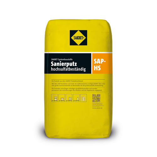 Produktbild | Sanierputz hochsulfatbeständig SAP-HS
