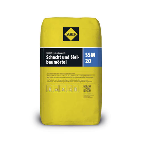 Produktbild | Schacht- und Sielbaumörtel SSM 20